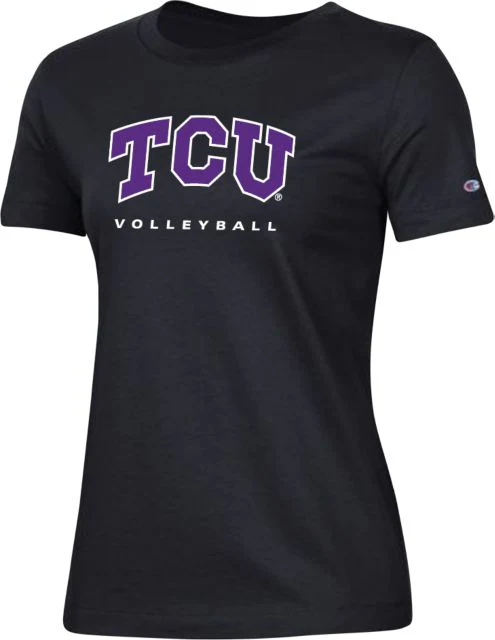 TCU Ladies Champion T Shirt Volleyball - ONLINE ONLY