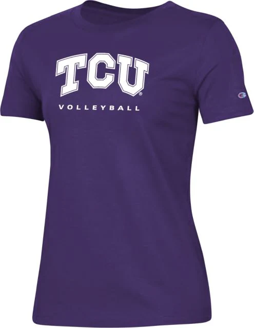 TCU Ladies Champion T Shirt Volleyball - ONLINE ONLY