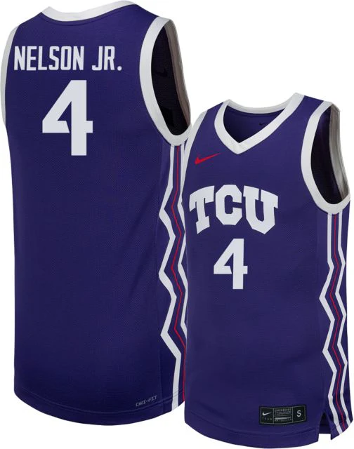 TCU Men's Basketball Replica Jersey #4 Jameer Nelson Jr. - Image 2