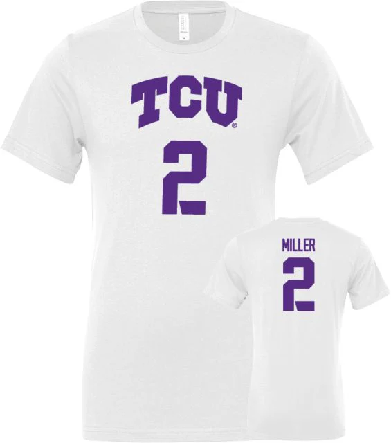 TCU Men's Basketball T-Shirt Emanuel Miller - 2 - ONLINE ONLY