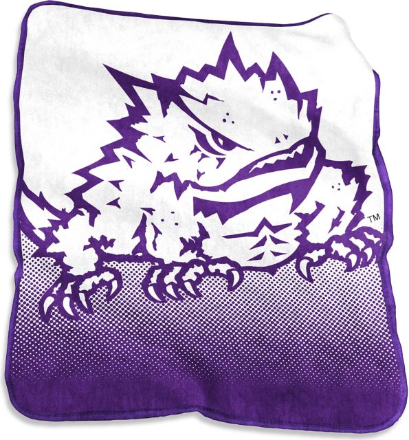 TCU Raschel Throw - ONLINE ONLY