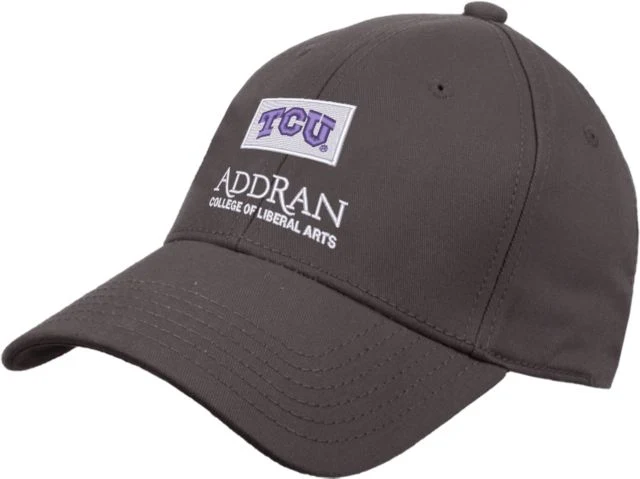 TCU Structured Adjustable Pro Style Hat Addran College of Liberal Arts - ONLINE ONLY