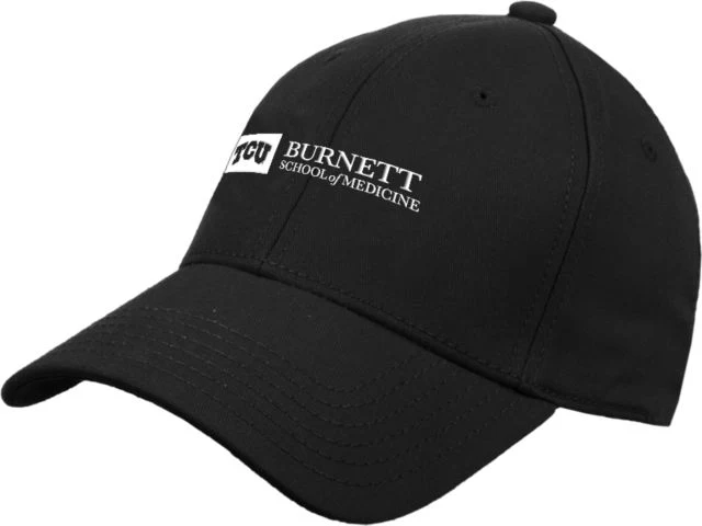 TCU Structured Adjustable Pro Style Hat TCU Burnett School of Medicine Horizontal - ONLINE ONLY