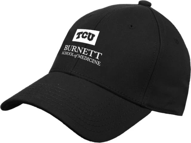 TCU Structured Adjustable Pro Style Hat TCU Burnett School of Medicine Vertical - ONLINE ONLY