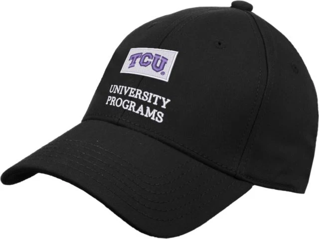 TCU Structured Adjustable Pro Style Hat University Programs - ONLINE ONLY
