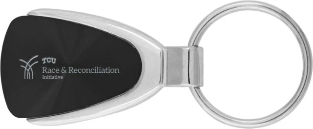 TCU Teardrop Key Holder Race and Reconciliation Initiative Engraved- ONLINE ONLY