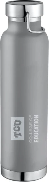 TCU Thor Copper Vacuum Insulated Bottle 22oz College of Education Engraved - ONLINE ONLY