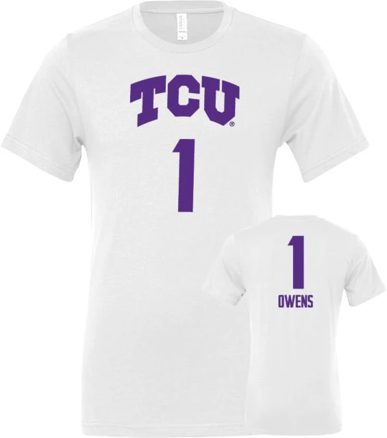 TCU Women's Basketball T-Shirt Jaden Owens - 1 - ONLINE ONLY