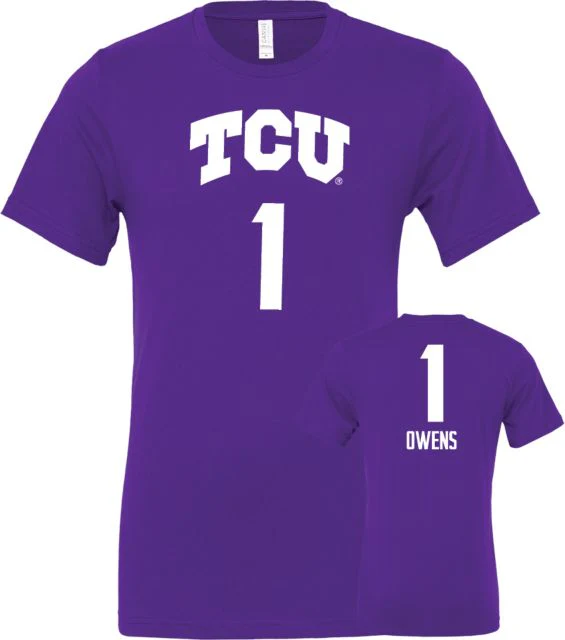 TCU Women's Basketball T-Shirt Jaden Owens - 1 - ONLINE ONLY - Image 2