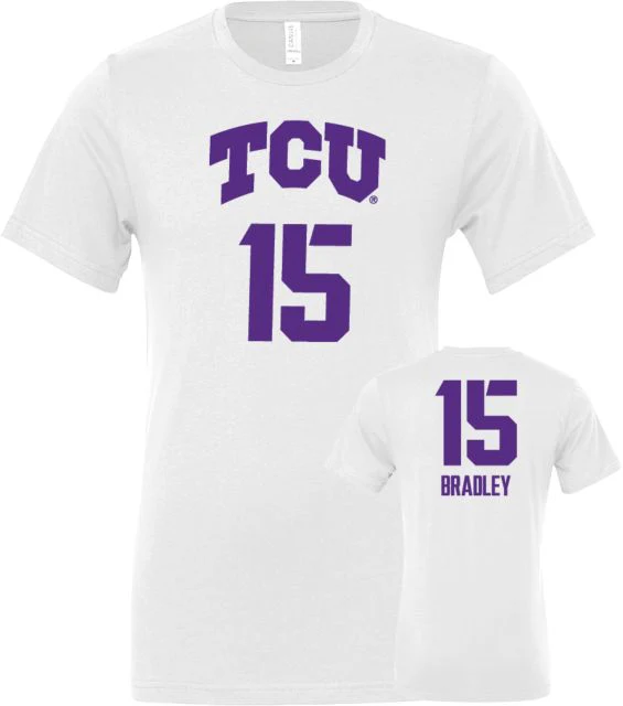 TCU Women's Basketball T-Shirt Paige Bradley - 15 - ONLINE ONLY