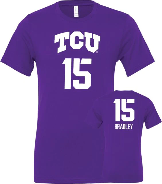 TCU Women's Basketball T-Shirt Paige Bradley - 15 - ONLINE ONLY - Image 2