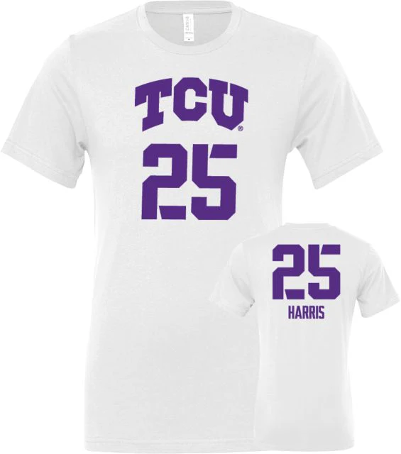 TCU Women's Basketball T-Shirt Sydney Harris - 25 - ONLINE ONLY