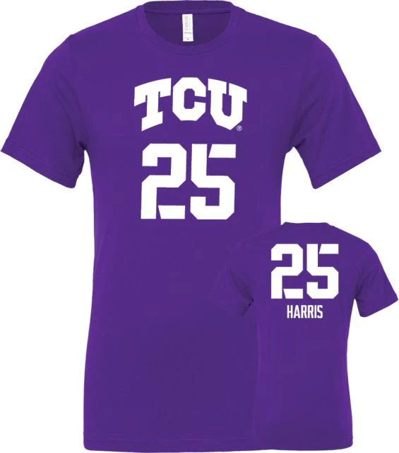 TCU Women's Basketball T-Shirt Sydney Harris - 25 - ONLINE ONLY - Image 2