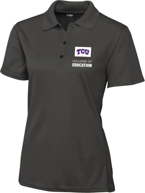 TCU Womens Clique Ice Pique Polo College of Education - ONLINE ONLY