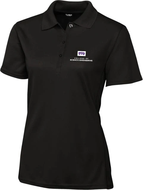 TCU Womens Clique Ice Pique Polo College of Science and Engineering - ONLINE ONLY