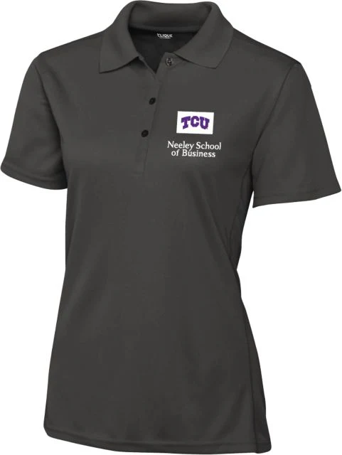 TCU Womens Clique Ice Pique Polo Neeley School of Business - ONLINE ONLY
