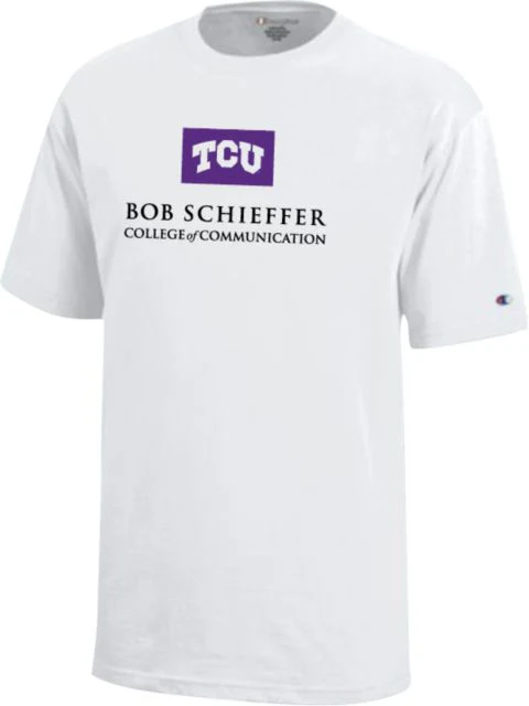 TCU Youth Champion Short Sleeve Tee Bob Schieffer College of Communication - ONLINE ONLY