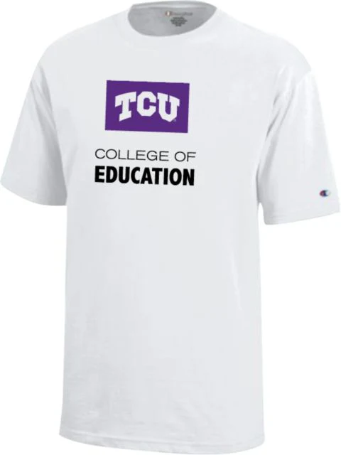 TCU Youth Champion Short Sleeve Tee College of Education - ONLINE ONLY