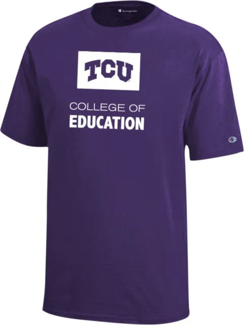 TCU Youth Champion Short Sleeve Tee College of Education - ONLINE ONLY - Image 2