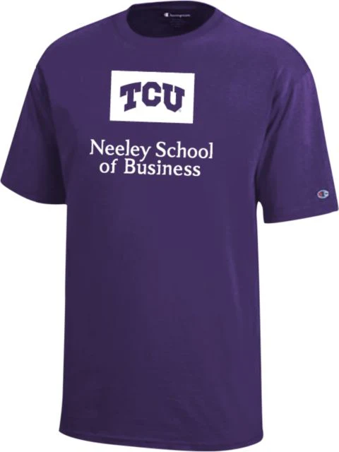 TCU Youth Champion Short Sleeve Tee Neeley School of Business - ONLINE ONLY - Image 2