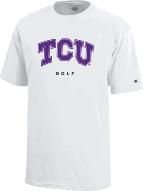 TCU Youth Champion T Shirt Golf - ONLINE ONLY