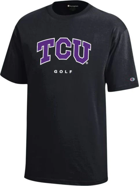 TCU Youth Champion T Shirt Golf - ONLINE ONLY - Image 2