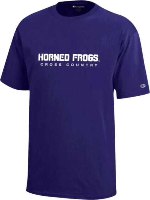 TCU Youth Champion T Shirt Horned Frogs Cross Country - ONLINE ONLY - Image 2