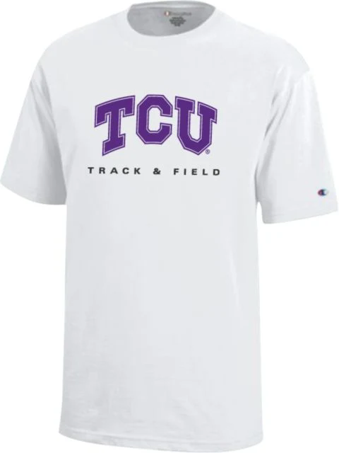 TCU Youth Champion T Shirt Track and Field - ONLINE ONLY