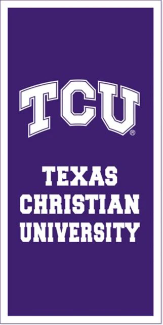 Texas Christian University 18'' x 36'' Banner