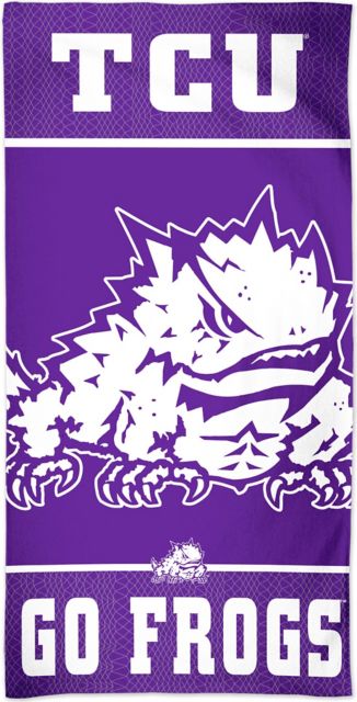Texas Christian University 30''X60'' Beach Towel - ONLINE ONLY