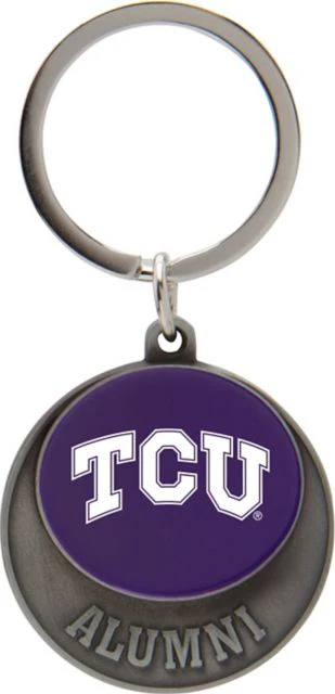 Texas Christian University Alumni Keychain