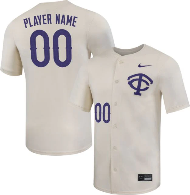 Texas Christian University Baseball Nike Player Name Replica Jersey