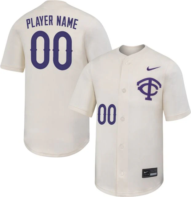 Texas Christian University Baseball Nike Player Name Youth Replica Jersey
