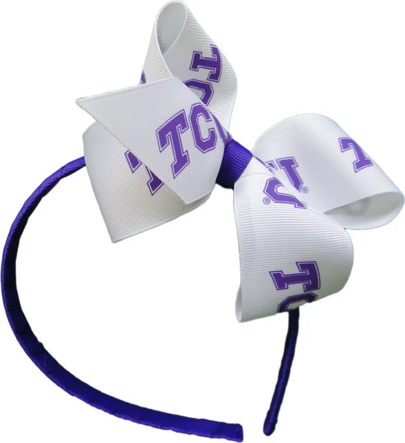 Texas Christian University Child's Headband Bow
