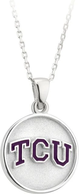 Texas Christian University Enamel Pendant