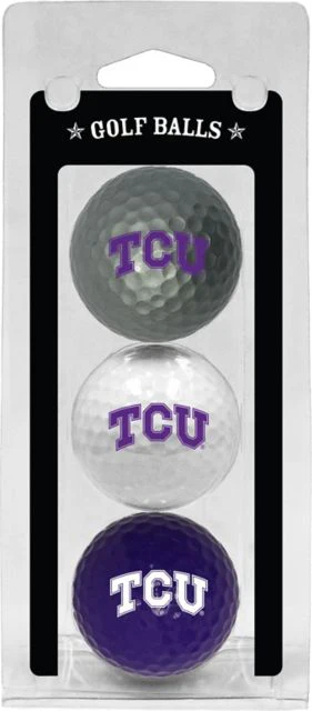 Texas Christian University Golf Balls 3-Count
