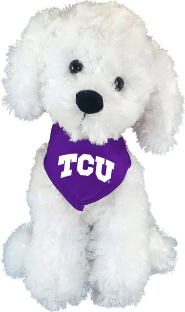 Texas Christian University Horned Frogs 9.5'' Beagle Plush Toy - Image 2