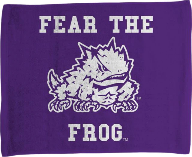 Texas Christian University Horned Frogs Cheering Towel - Image 2