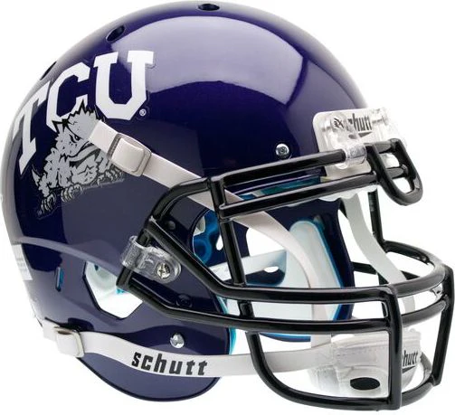 Texas Christian University Horned Frogs Football Helmet