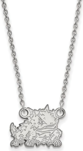 Texas Christian University Horned Frogs Pendant Necklace