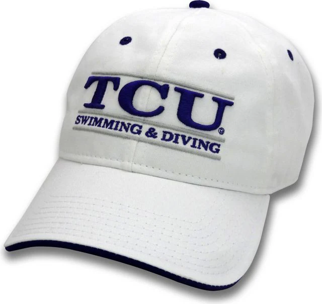 Texas Christian University Horned Frogs Swimming Cap