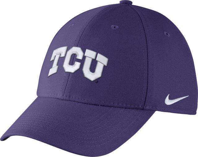 Texas Christian University Horned Frogs Swooshflex Dri-Fit Cap