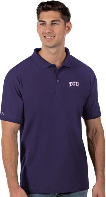 Texas Christian University Legacy Pique Polo - ONLINE ONLY