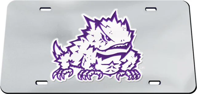 Texas Christian University License Plate