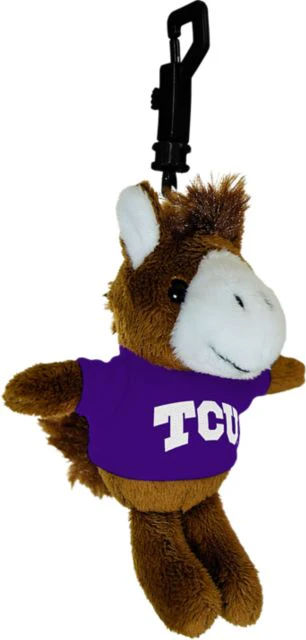 Texas Christian University Plush Keychain - Image 2