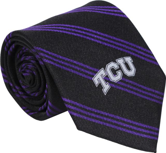 Texas Christian University Silk Thin Tie