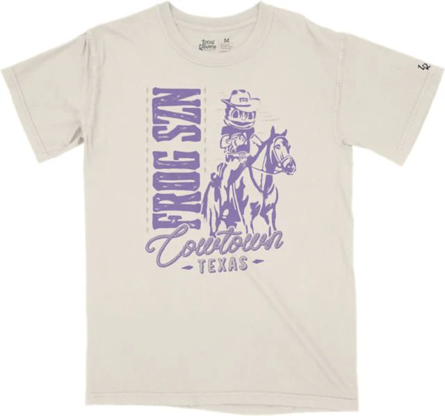 Texas Christian University SuperFrog SZN Cowtown Texas Short Sleeve T-Shirt