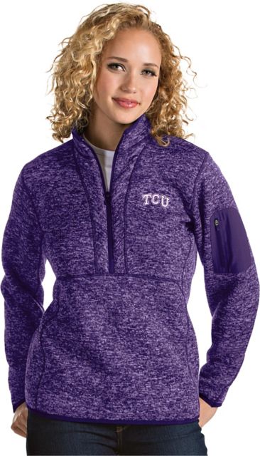 Texas Christian University Women's Fortune Pullover - ONLINE ONLY