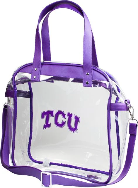 Texas Christian University Women's Large Clear Tote