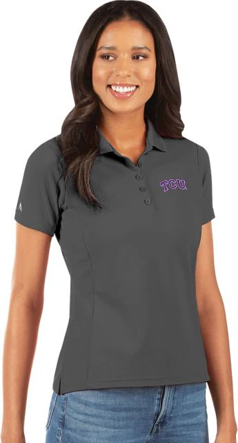 Texas Christian University Women's Legacy Pique Polo - ONLINE ONLY